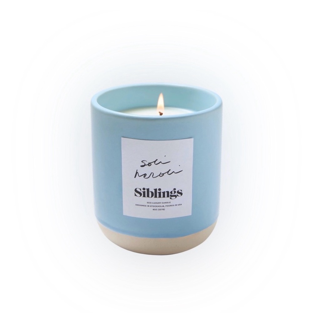 Siblings Soli Neroli Limited Edition Forever Candle
